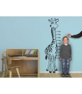Girafa cu scara - colante decorative perete