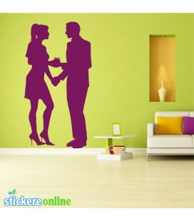 Cuplu romantic 2 - stickere perete
