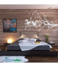 Veverite indragostite - stickere decorative dormitor