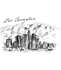 Citysimbols Los Angeles - colant perete